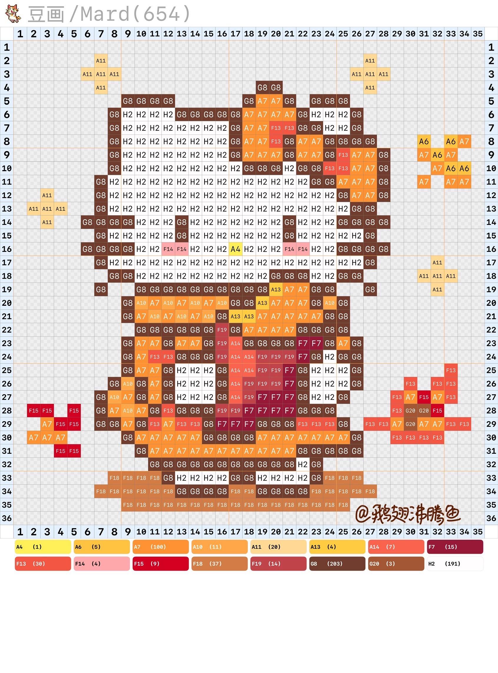hellokitty拼豆图纸可自取第1460张,简单又好看,可保存 hellokitty拼豆图纸可自取第1460张,简单又好看,可保存