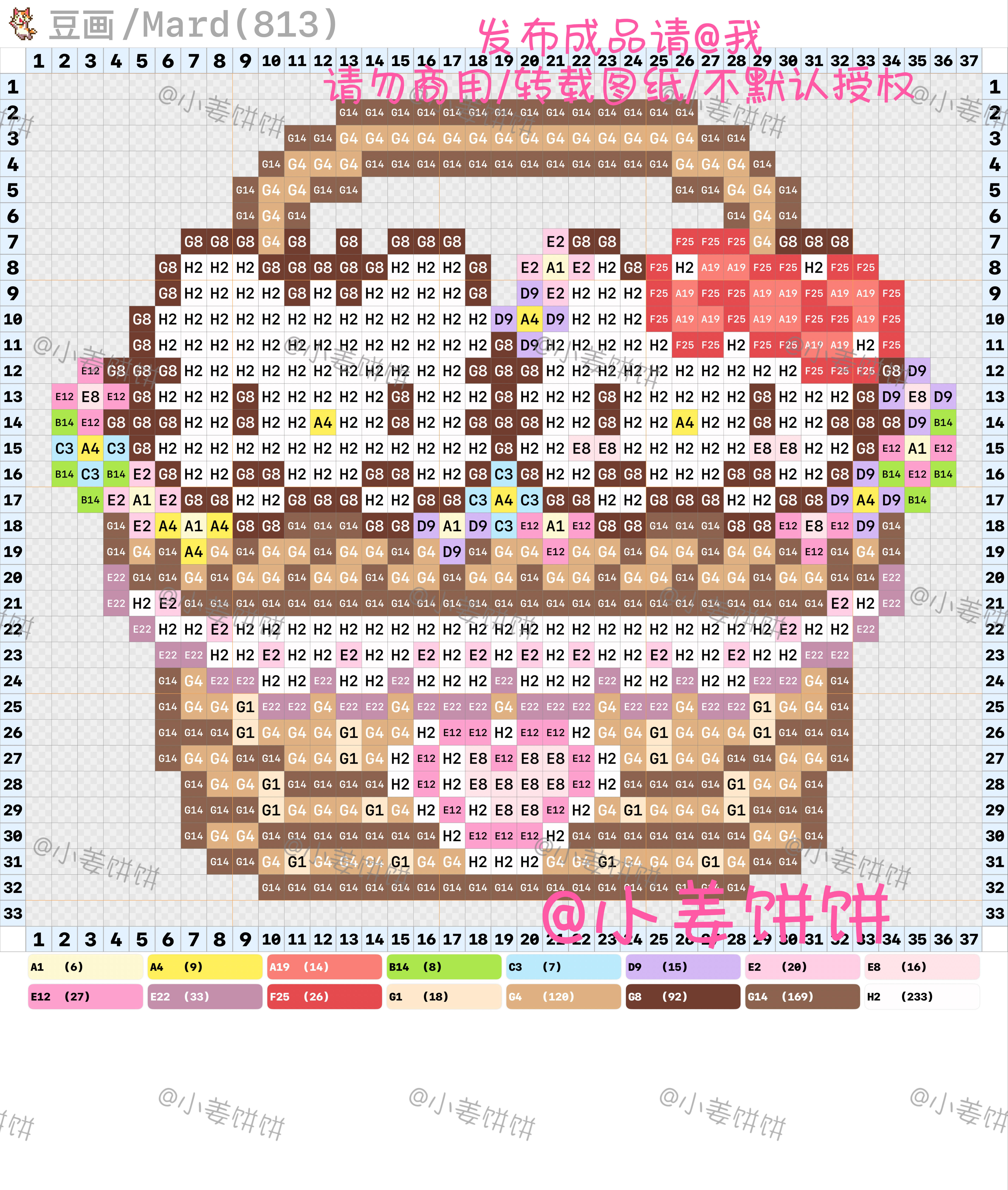 hellokitty拼豆图纸可自取第1474张,简单又好看,可保存 hellokitty拼豆图纸可自取第1474张,简单又好看,可保存