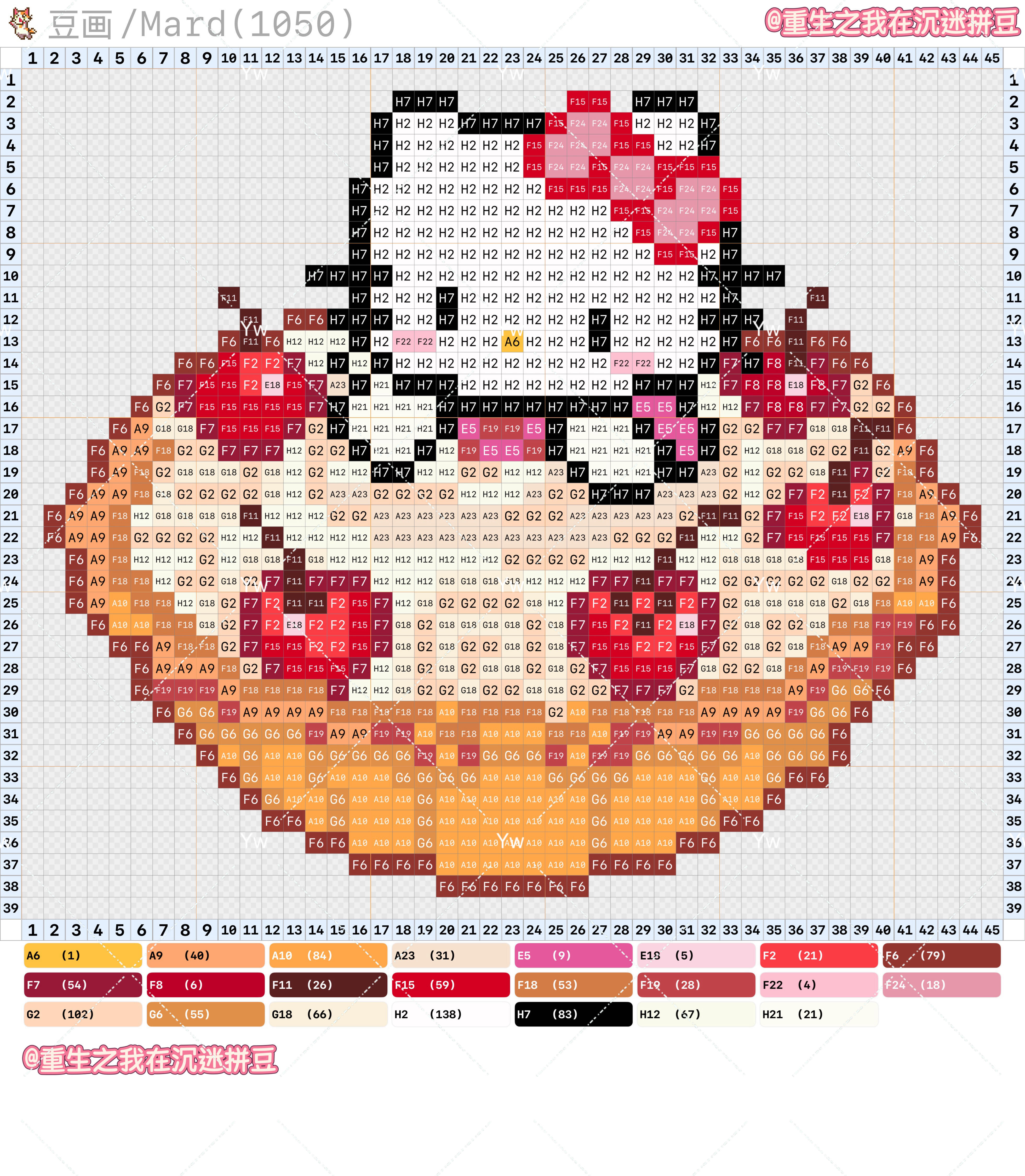 hellokitty拼豆图纸可自取第1482张,简单又好看,可保存 hellokitty拼豆图纸可自取第1482张,简单又好看,可保存