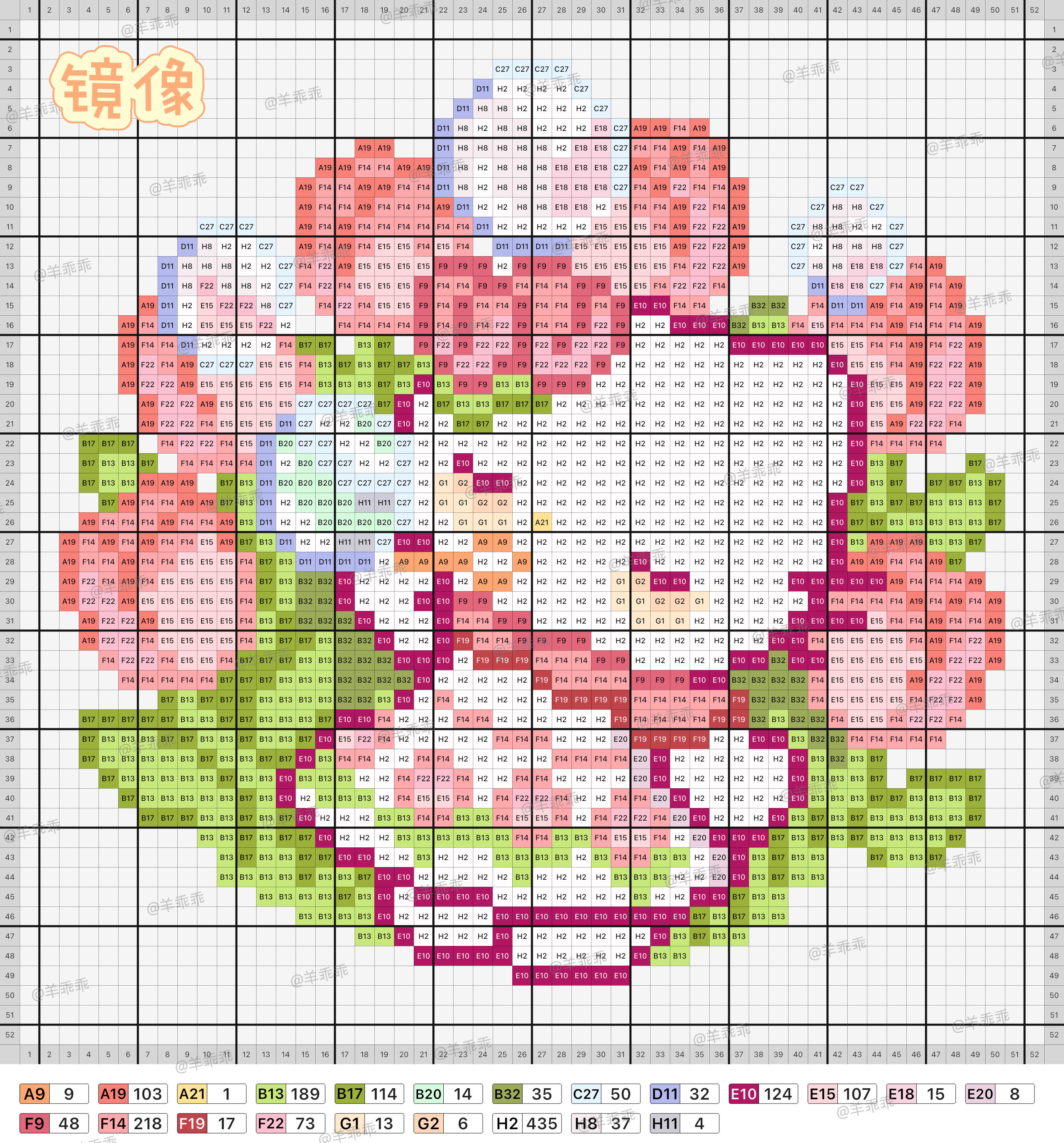 hellokitty拼豆图纸可自取第1487张,简单又好看,可保存 hellokitty拼豆图纸可自取第1487张,简单又好看,可保存
