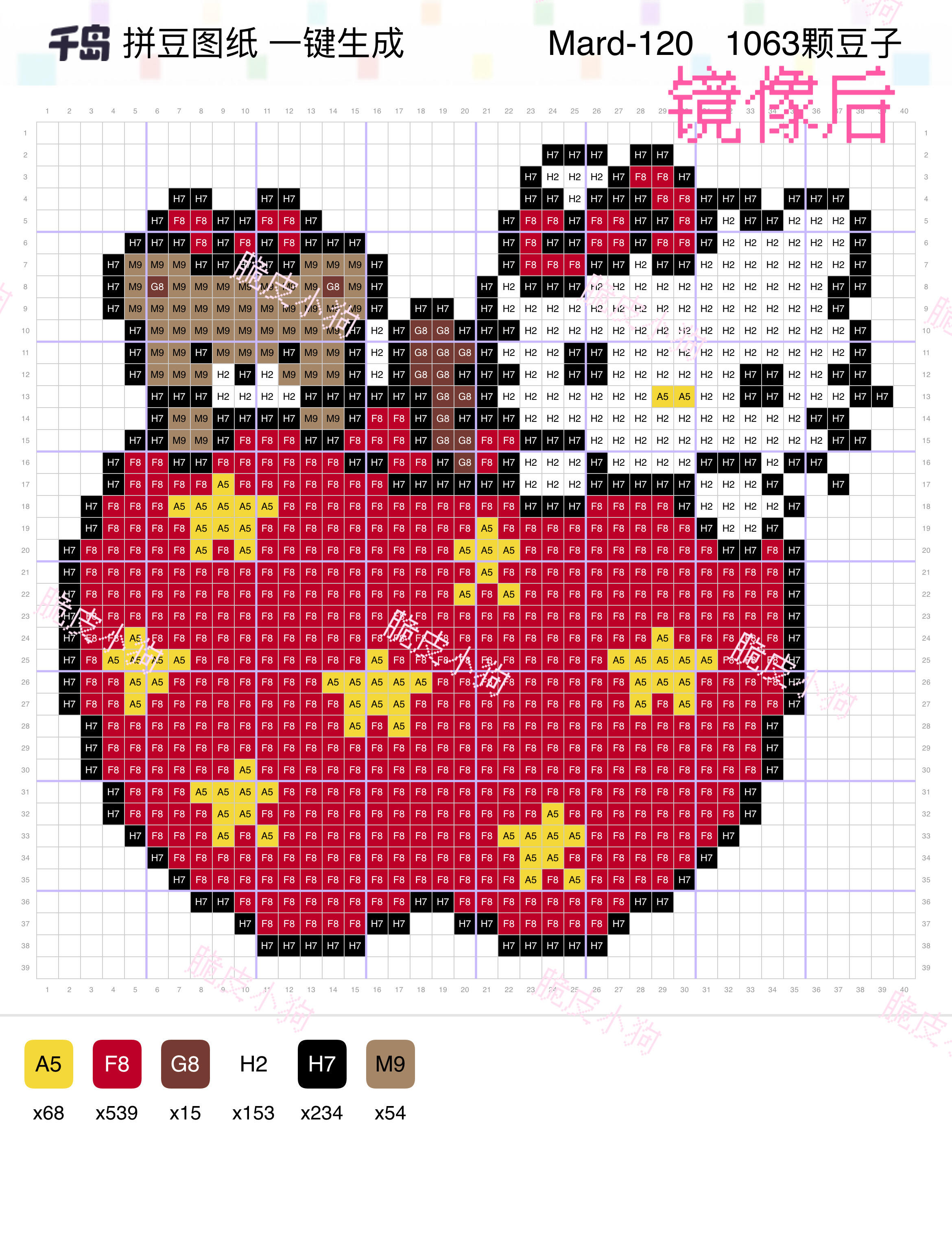 hellokitty拼豆图纸可自取第1521张,简单又好看,可保存 hellokitty拼豆图纸可自取第1521张,简单又好看,可保存