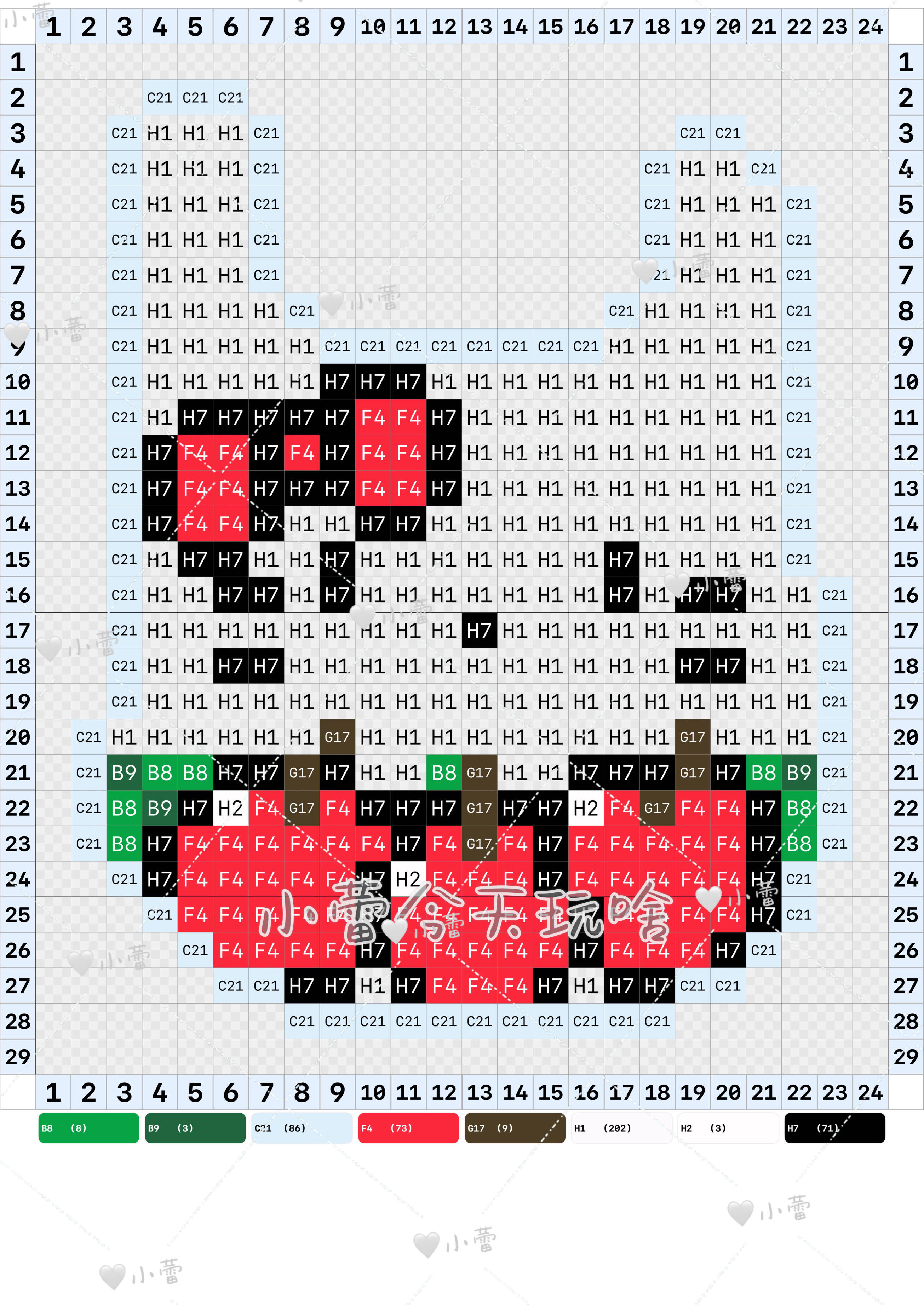 hellokitty拼豆图纸可自取第1564张,简单又好看,可保存 hellokitty拼豆图纸可自取第1564张,简单又好看,可保存