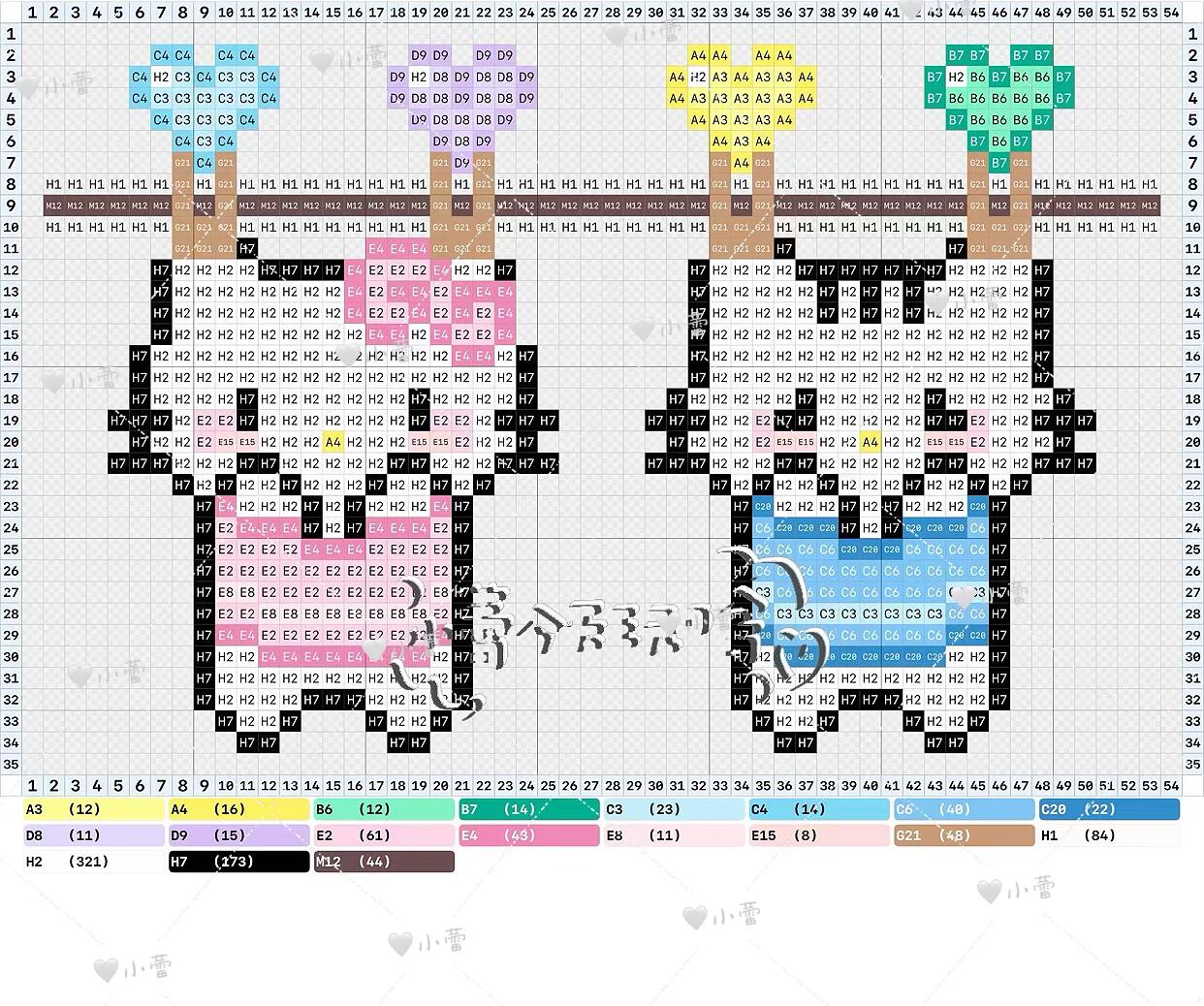 hellokitty拼豆图纸可自取第1567张,简单又好看,可保存 hellokitty拼豆图纸可自取第1567张,简单又好看,可保存