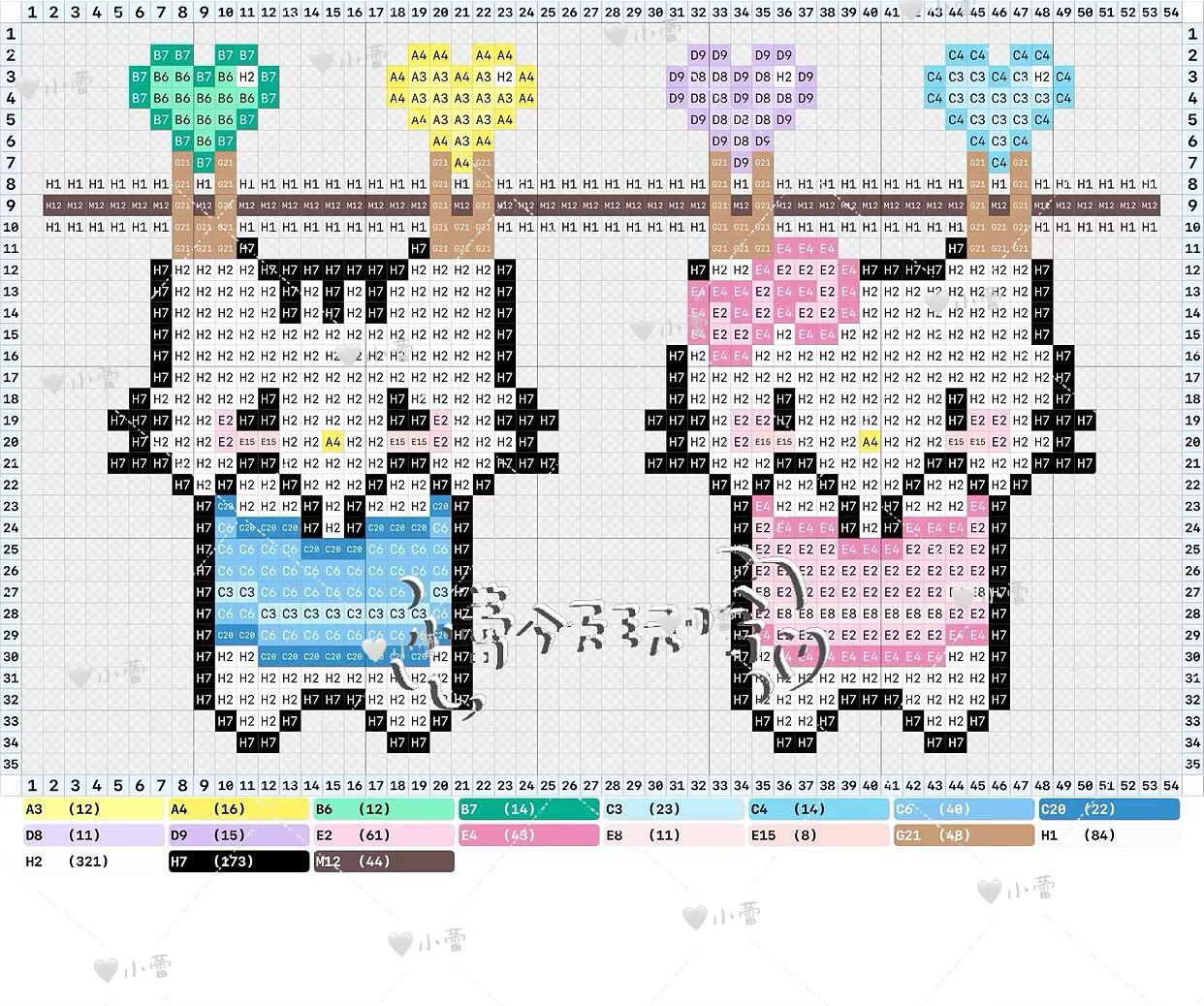 hellokitty拼豆图纸可自取第1568张,简单又好看,可保存 hellokitty拼豆图纸可自取第1568张,简单又好看,可保存