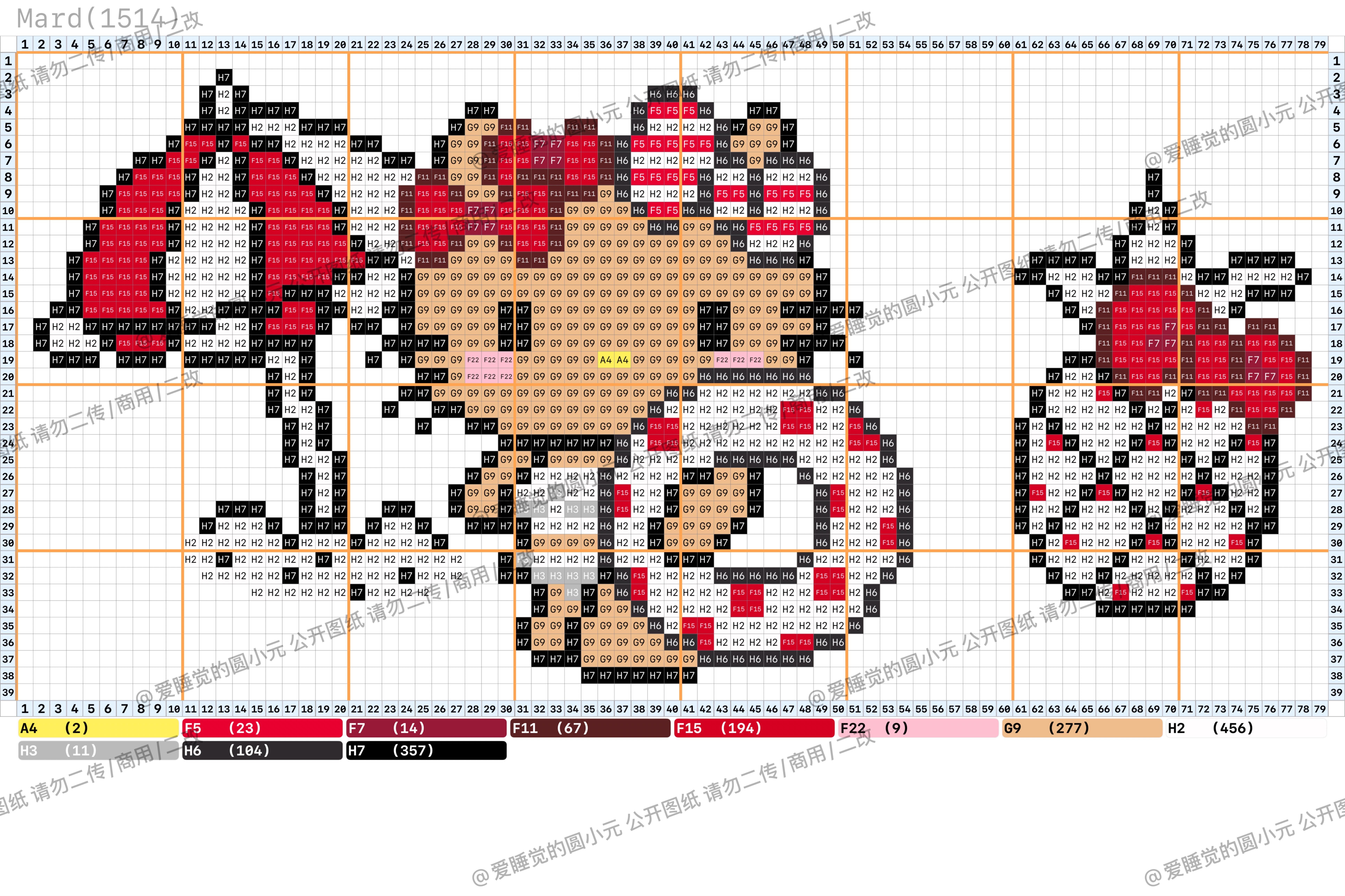 hellokitty拼豆图纸可自取第1583张,简单又好看,可保存 hellokitty拼豆图纸可自取第1583张,简单又好看,可保存