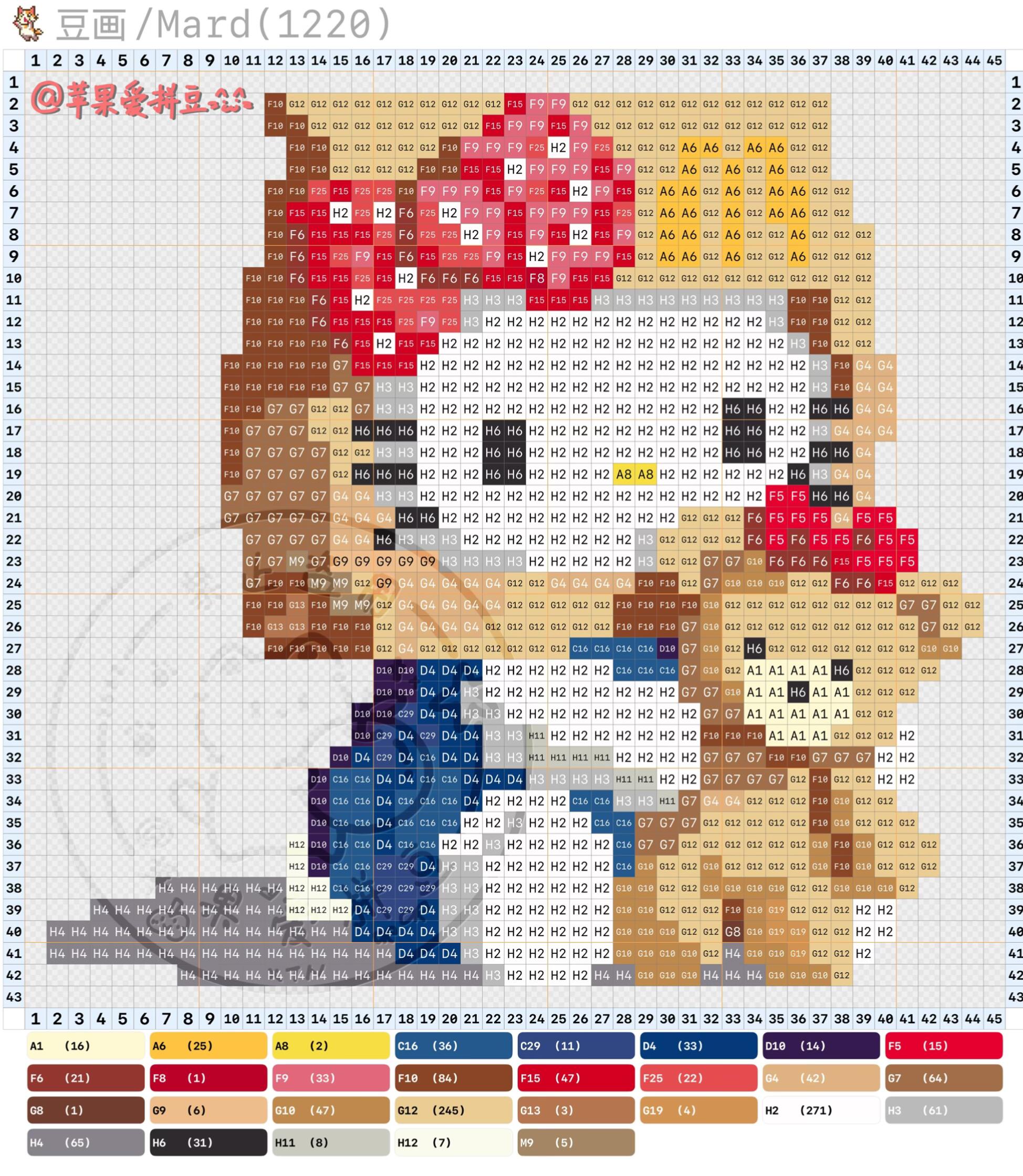 hellokitty拼豆图纸可自取第1602张,简单又好看,可保存 hellokitty拼豆图纸可自取第1602张,简单又好看,可保存