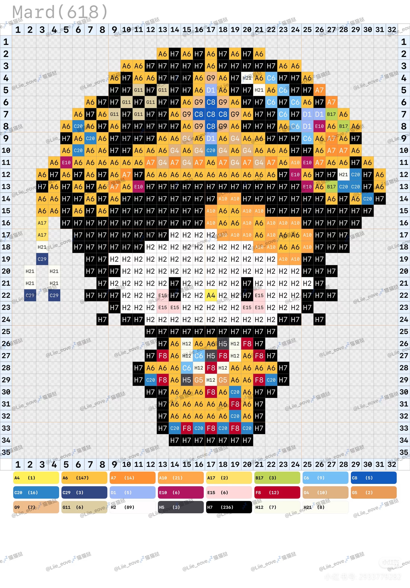 hellokitty拼豆图纸可自取第1643张,简单又好看,可保存 hellokitty拼豆图纸可自取第1643张,简单又好看,可保存