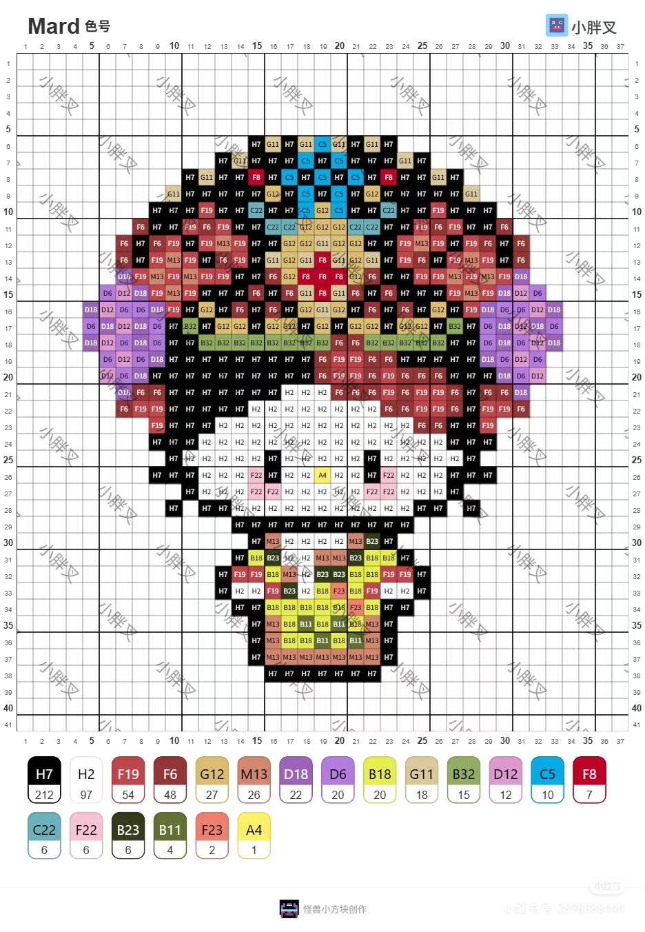 hellokitty拼豆图纸可自取第1648张,简单又好看,可保存 hellokitty拼豆图纸可自取第1648张,简单又好看,可保存