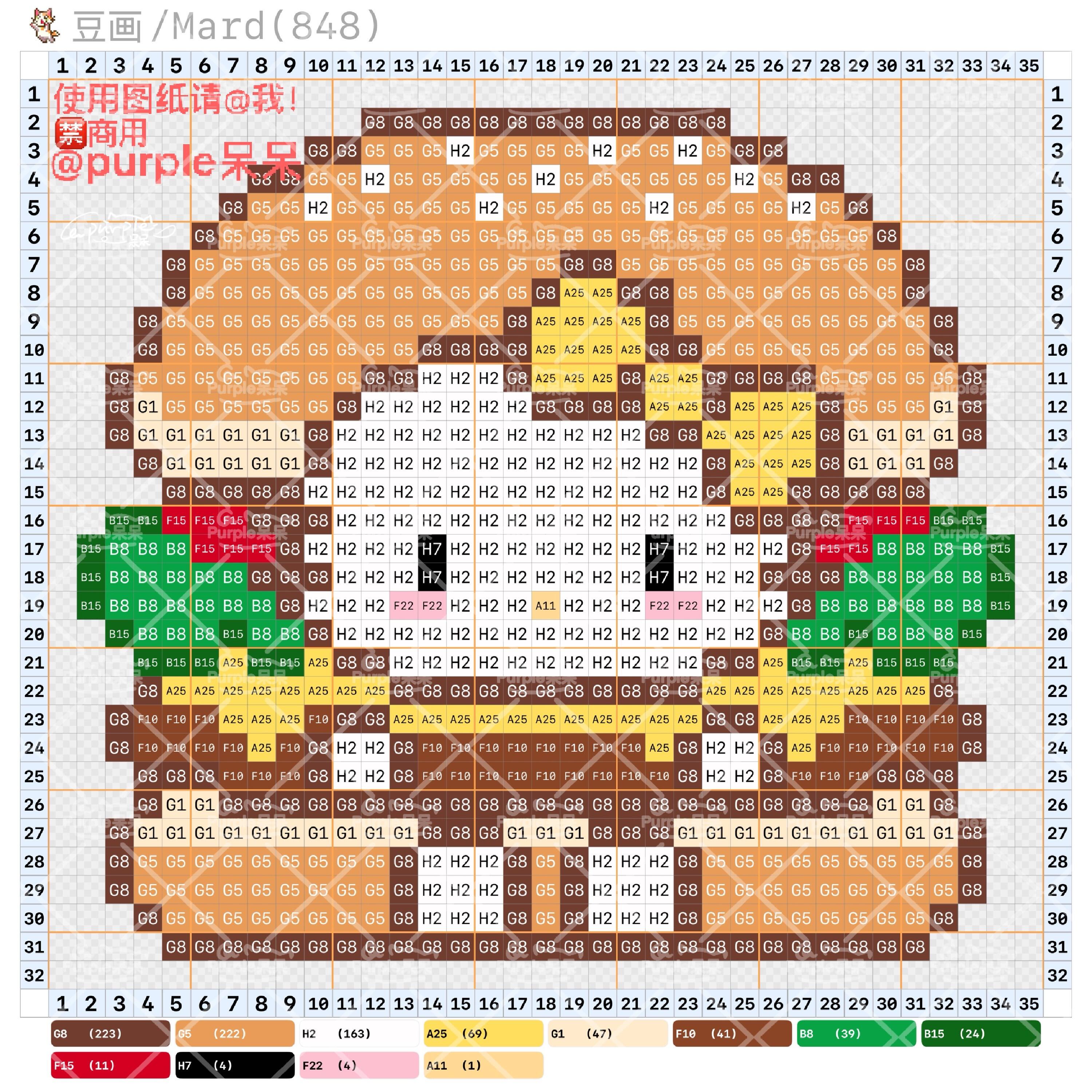 hellokitty拼豆图纸可自取第1695张,简单又好看,可保存 hellokitty拼豆图纸可自取第1695张,简单又好看,可保存