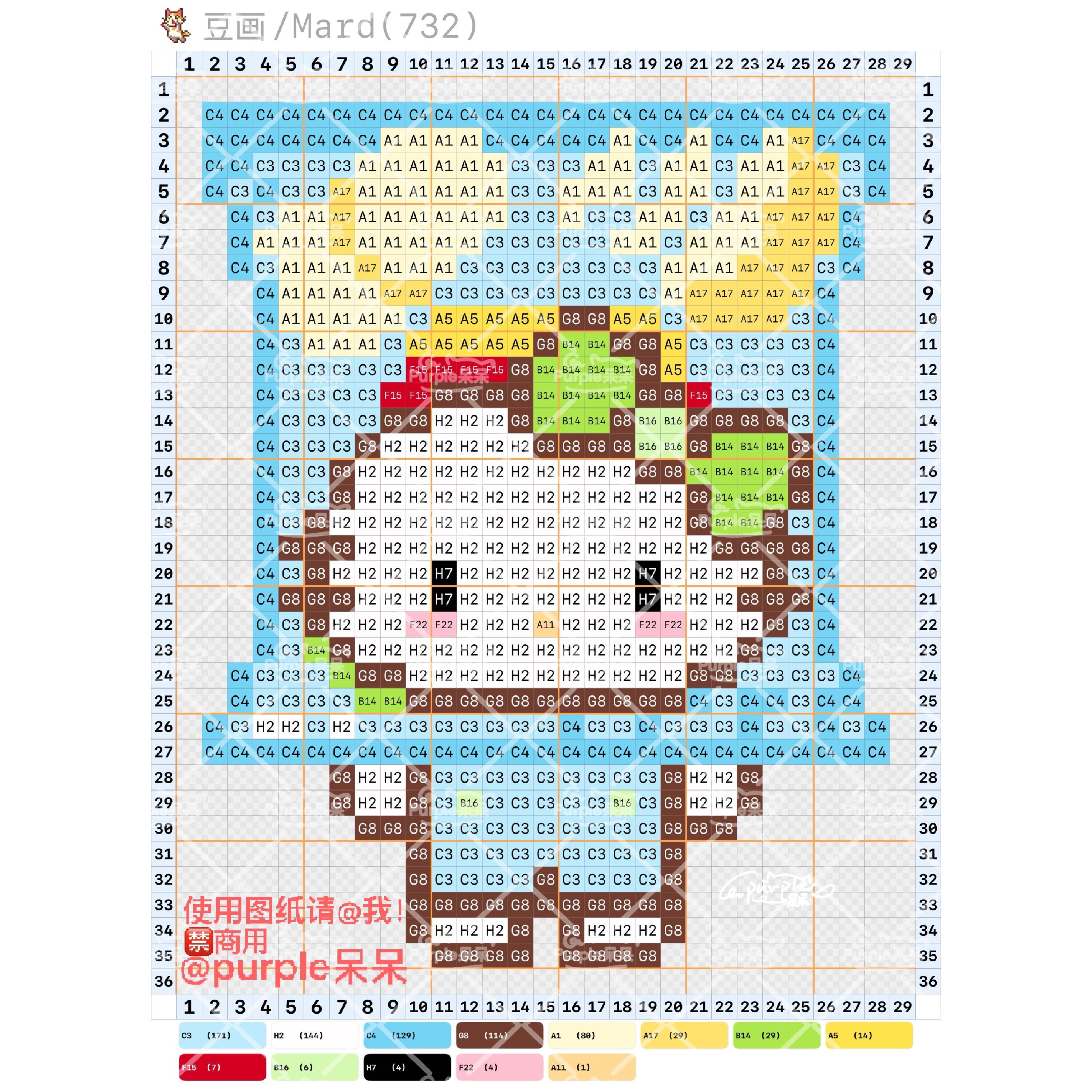 hellokitty拼豆图纸可自取第1697张,简单又好看,可保存 hellokitty拼豆图纸可自取第1697张,简单又好看,可保存