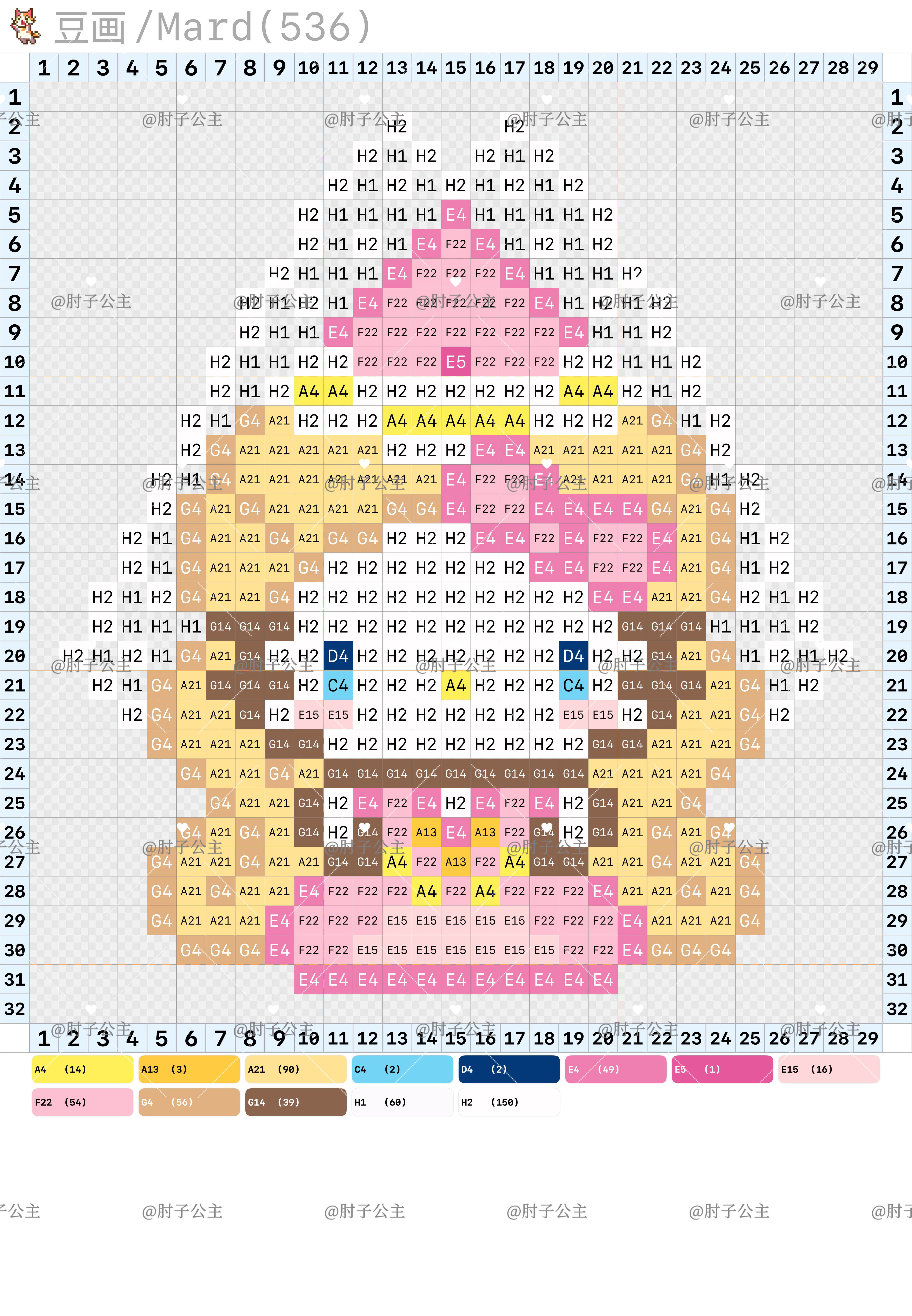 hellokitty拼豆图纸可自取第1738张,简单又好看,可保存 hellokitty拼豆图纸可自取第1738张,简单又好看,可保存