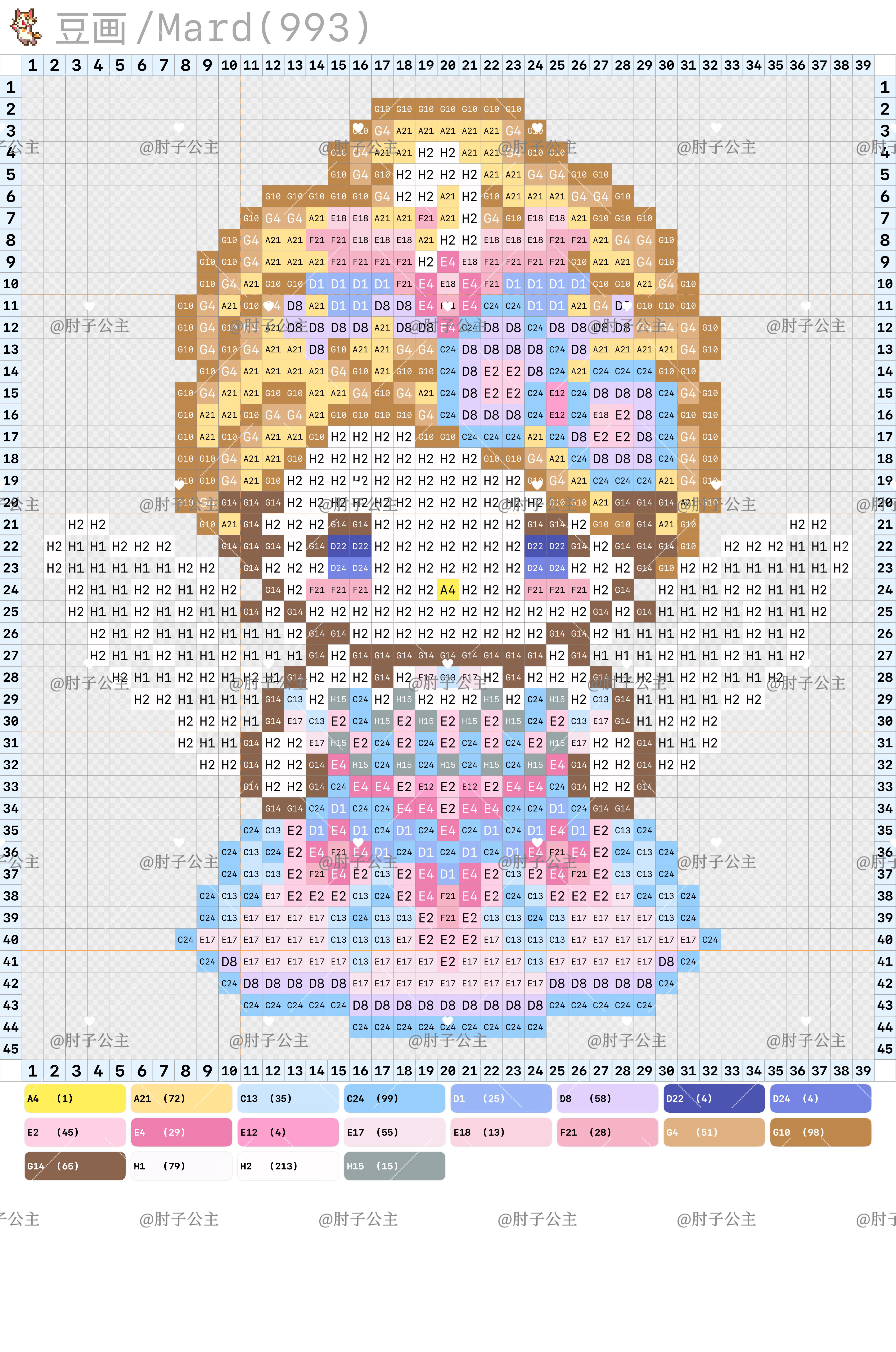 hellokitty拼豆图纸可自取第1748张,简单又好看,可保存 hellokitty拼豆图纸可自取第1748张,简单又好看,可保存