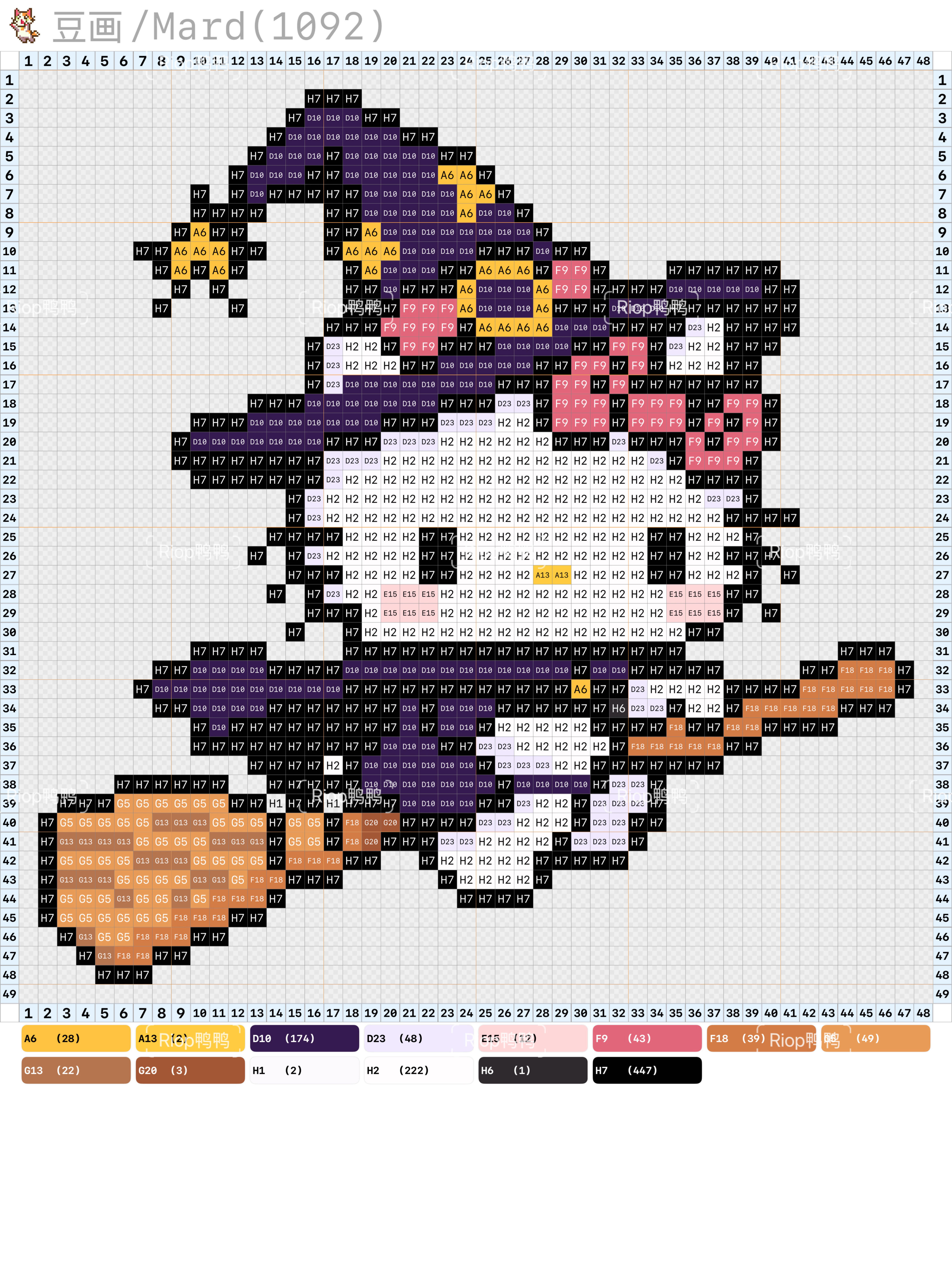 hellokitty拼豆图纸可自取第1782张,简单又好看,可保存 hellokitty拼豆图纸可自取第1782张,简单又好看,可保存