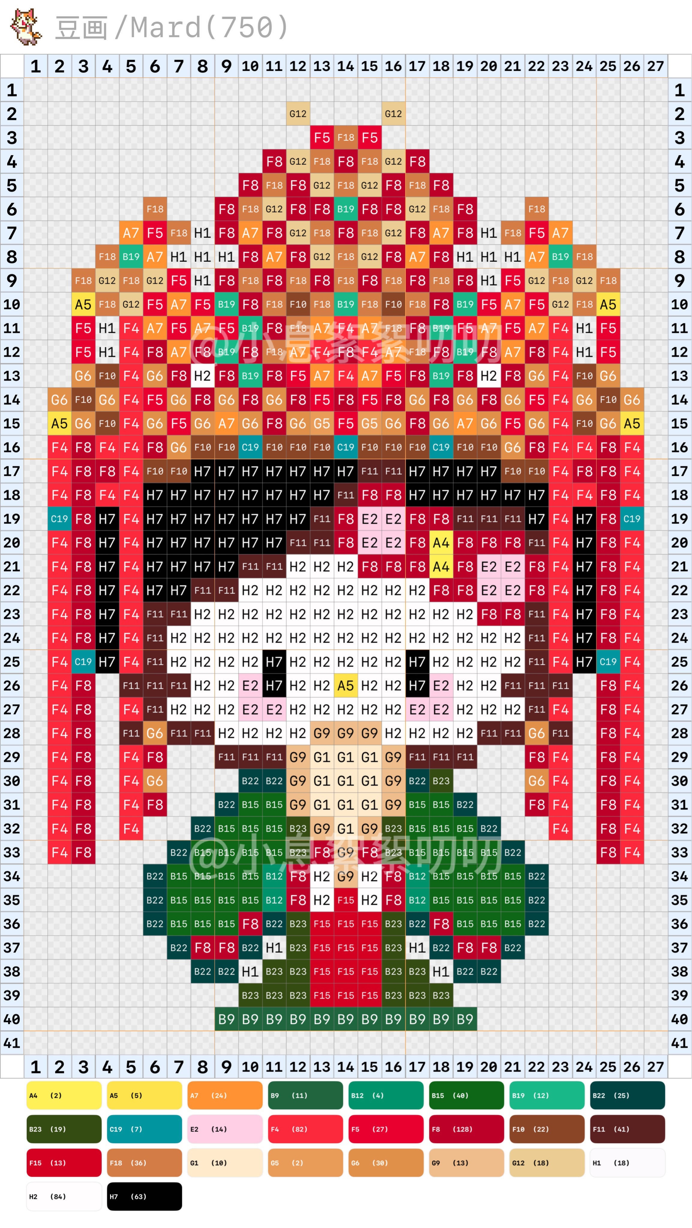hellokitty拼豆图纸可自取第70张,简单又好看,可保存 hellokitty拼豆图纸可自取第70张,简单又好看,可保存