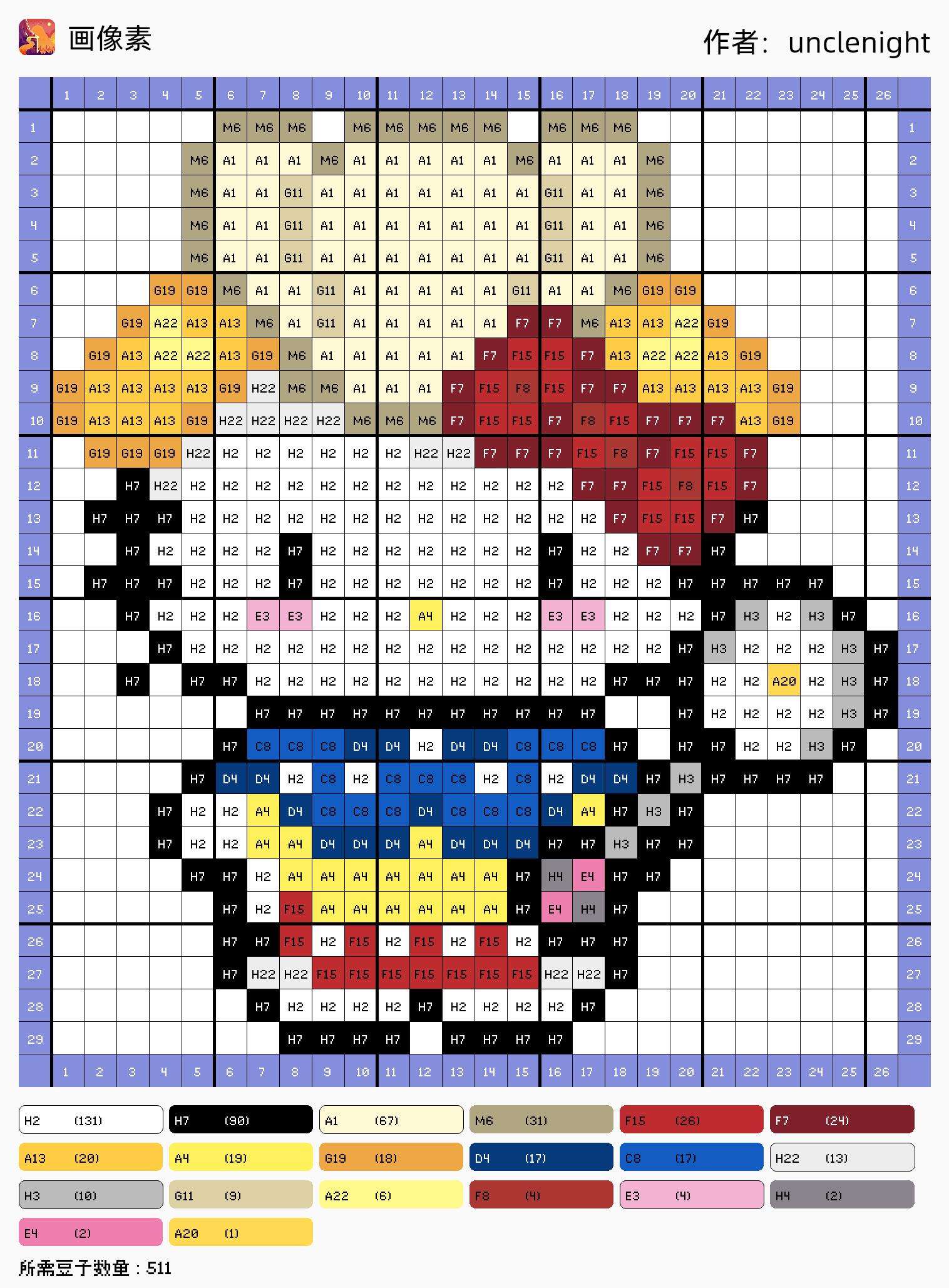 hellokitty拼豆图纸可自取第311张,简单又好看,可保存 hellokitty拼豆图纸可自取第311张,简单又好看,可保存