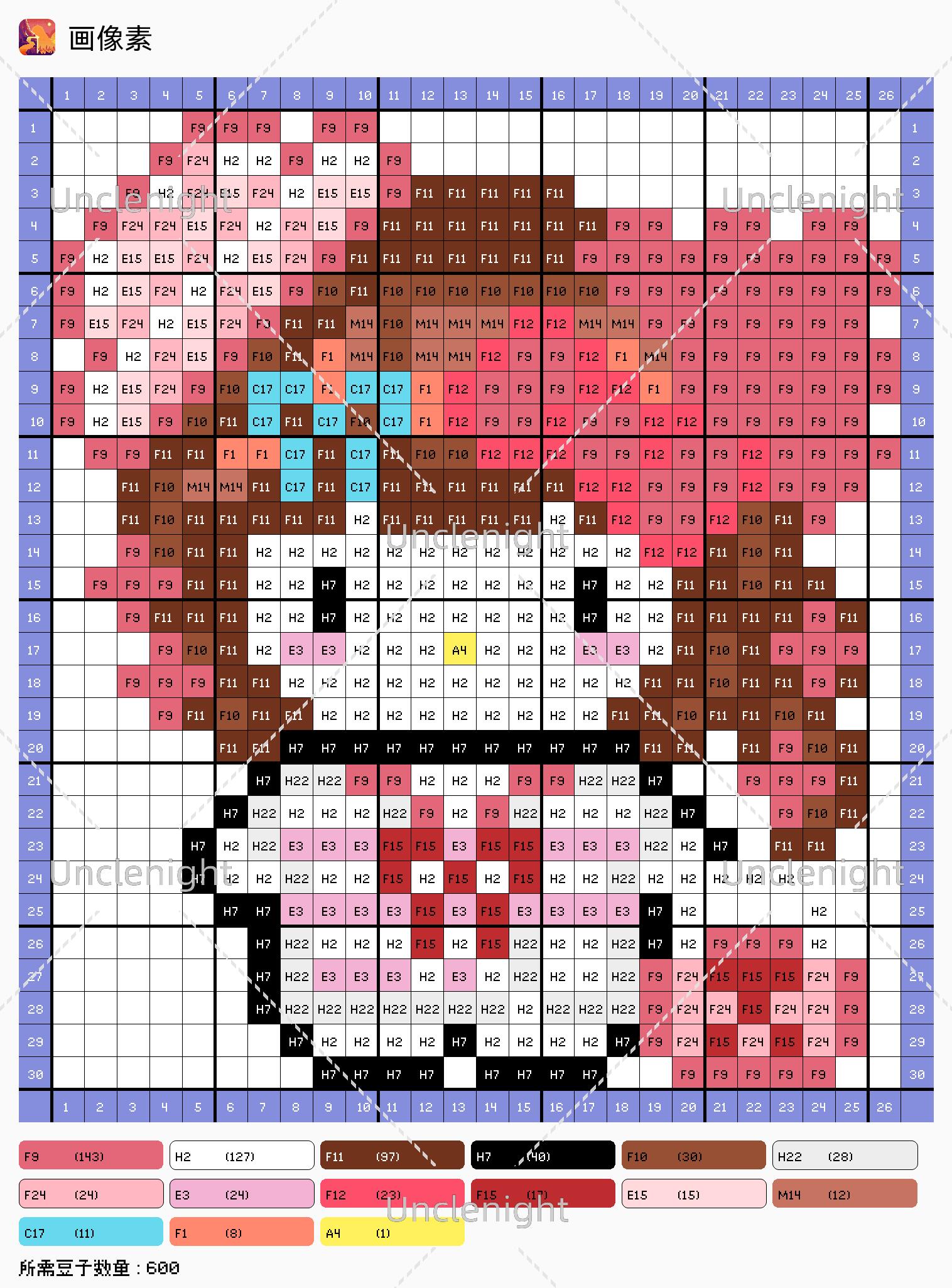 hellokitty拼豆图纸可自取第318张,简单又好看,可保存 hellokitty拼豆图纸可自取第318张,简单又好看,可保存