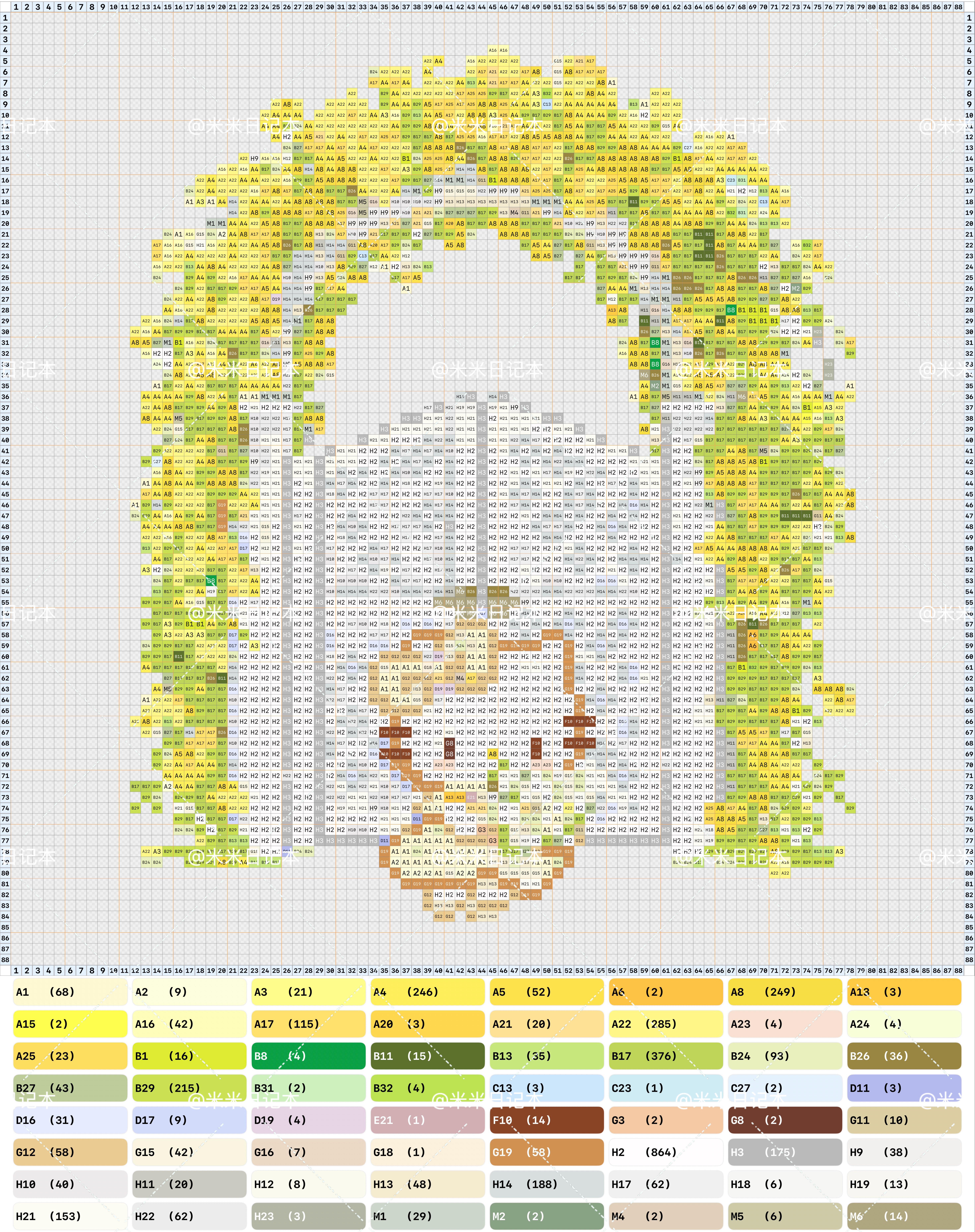 hellokitty拼豆图纸可自取第168张,简单又好看,可保存 hellokitty拼豆图纸可自取第168张,简单又好看,可保存