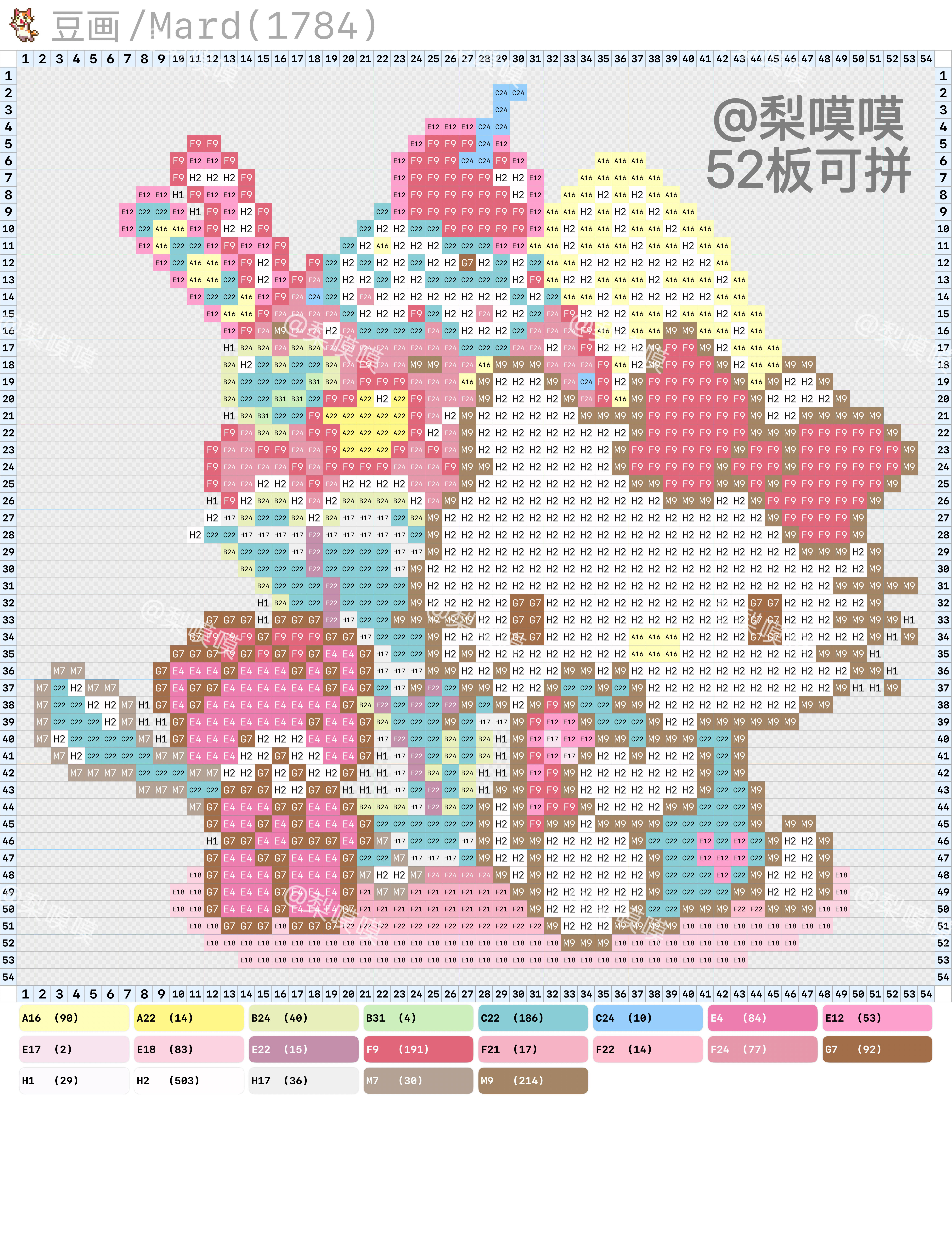 hellokitty拼豆图纸可自取第186张,简单又好看,可保存 hellokitty拼豆图纸可自取第186张,简单又好看,可保存