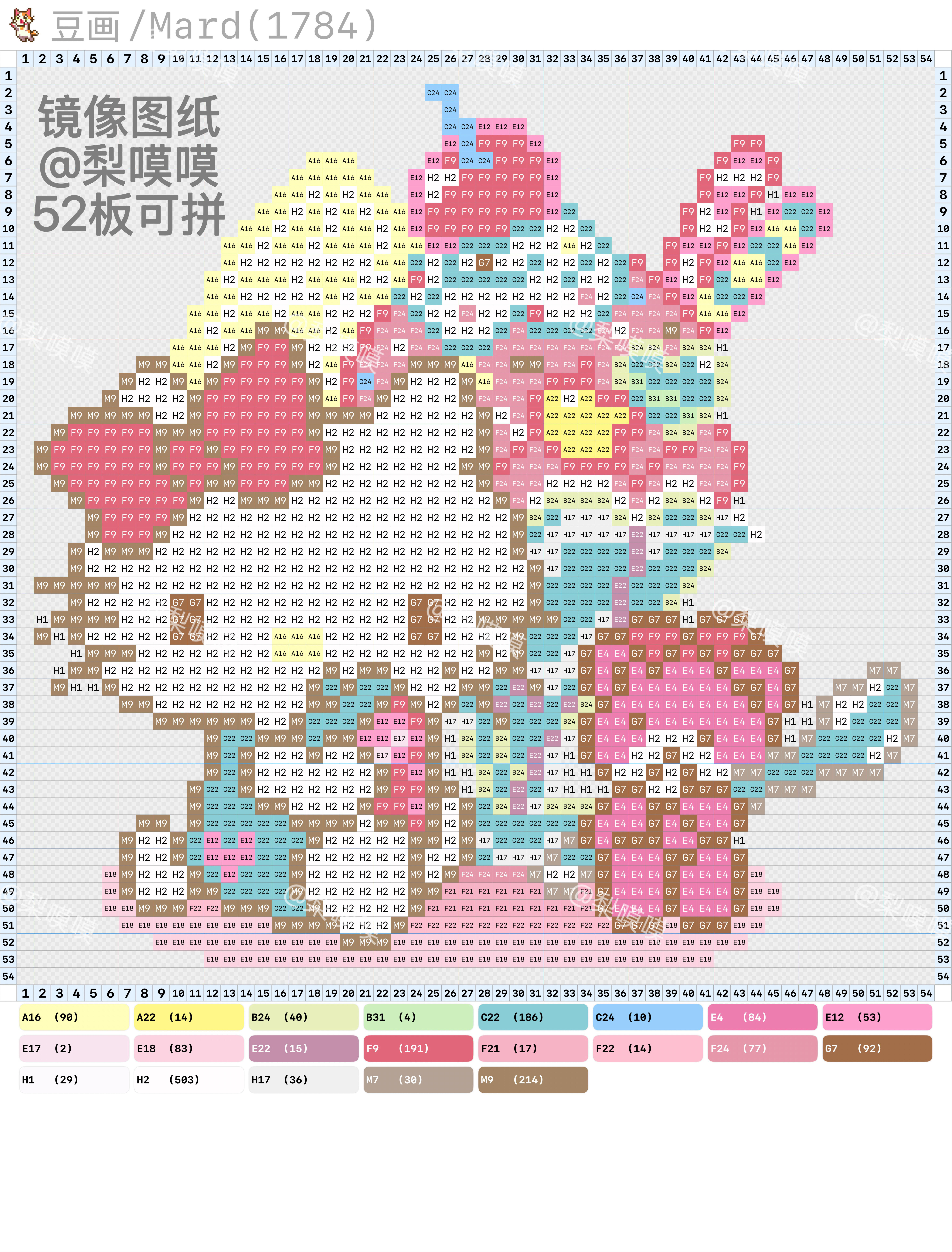 hellokitty拼豆图纸可自取第187张,简单又好看,可保存 hellokitty拼豆图纸可自取第187张,简单又好看,可保存