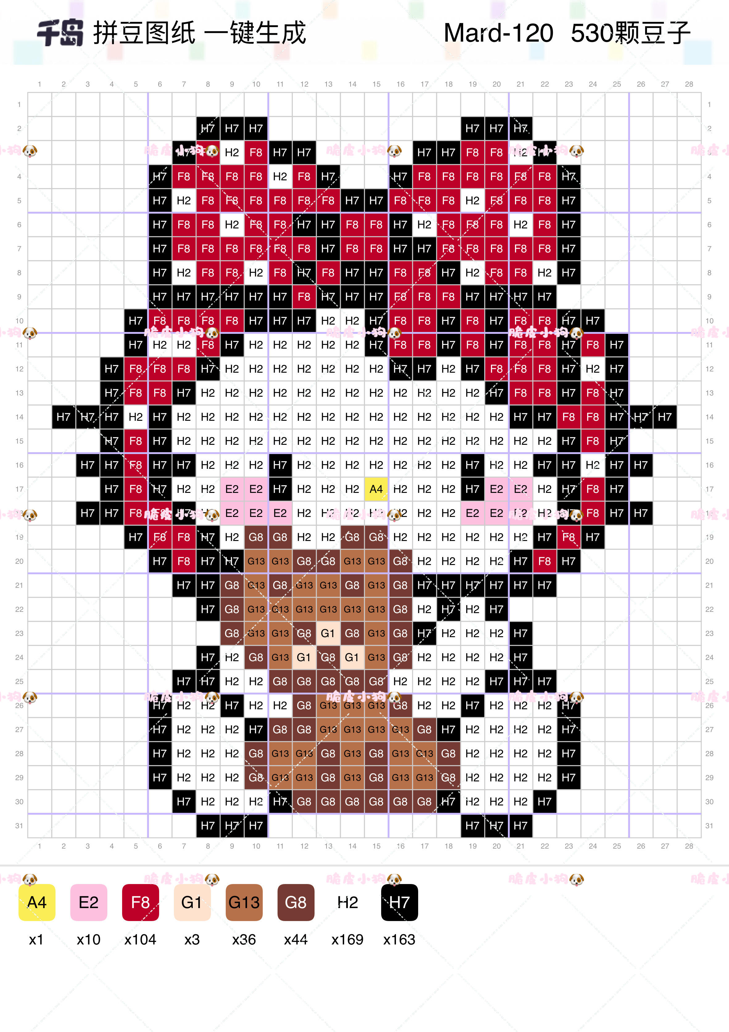 hellokitty拼豆图纸可自取第249张,简单又好看,可保存 hellokitty拼豆图纸可自取第249张,简单又好看,可保存