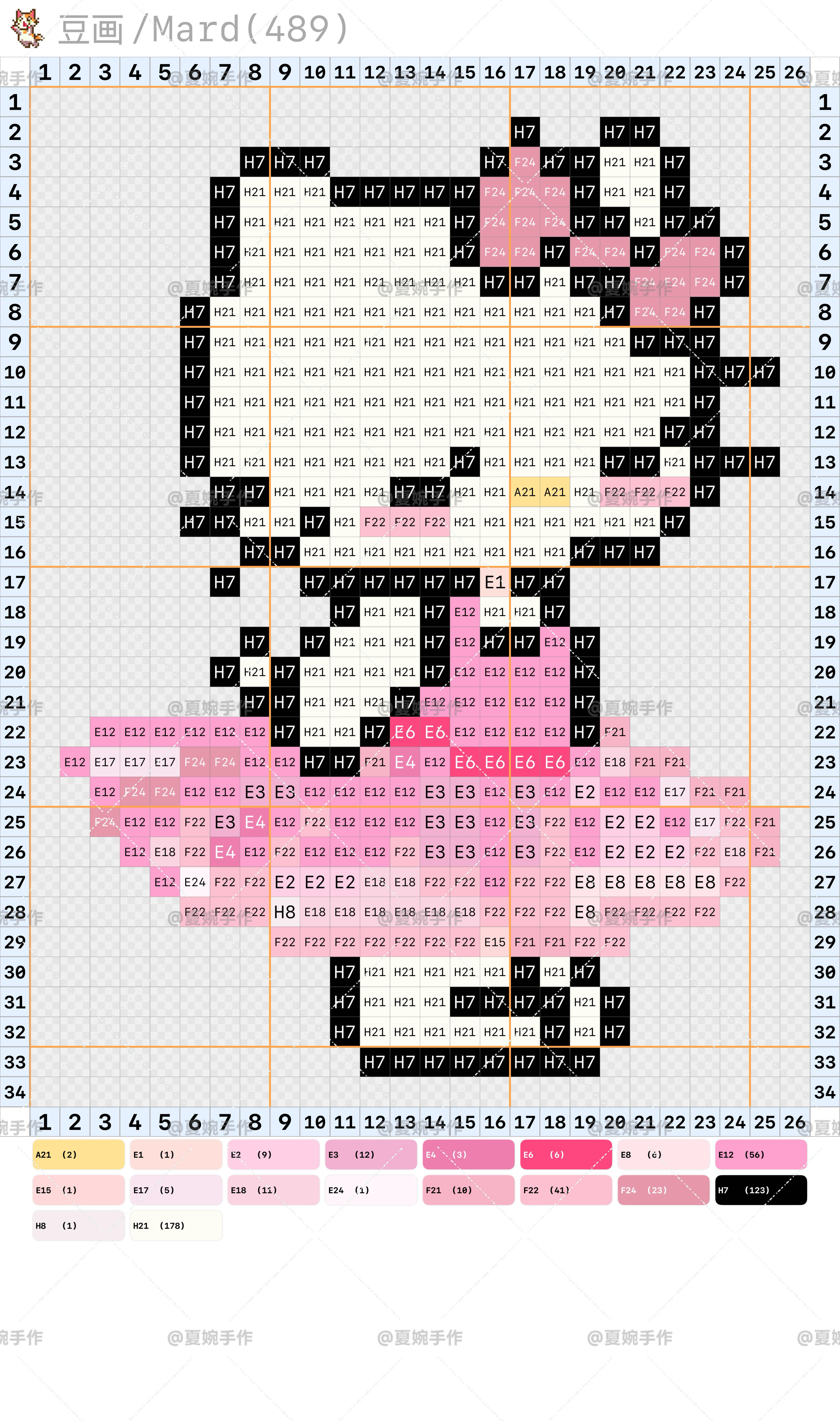 hellokitty拼豆图纸可自取第278张,简单又好看,可保存 hellokitty拼豆图纸可自取第278张,简单又好看,可保存
