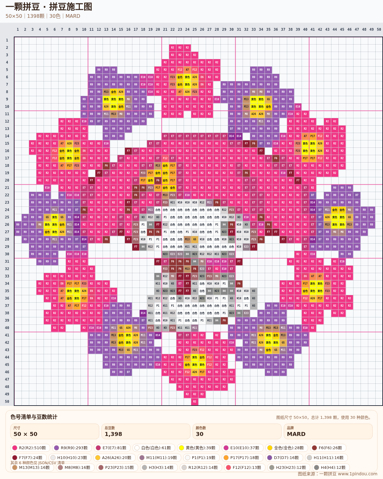 generated 004 美乐蒂库洛米拼豆图纸 第06组 20260618-083022拼豆图纸可自取第21张,简单又好看,可保存 generated 004 美乐蒂库洛米拼豆图纸 第06组 20260618-083022拼豆图纸可自取第21张,简单又好看,可保存