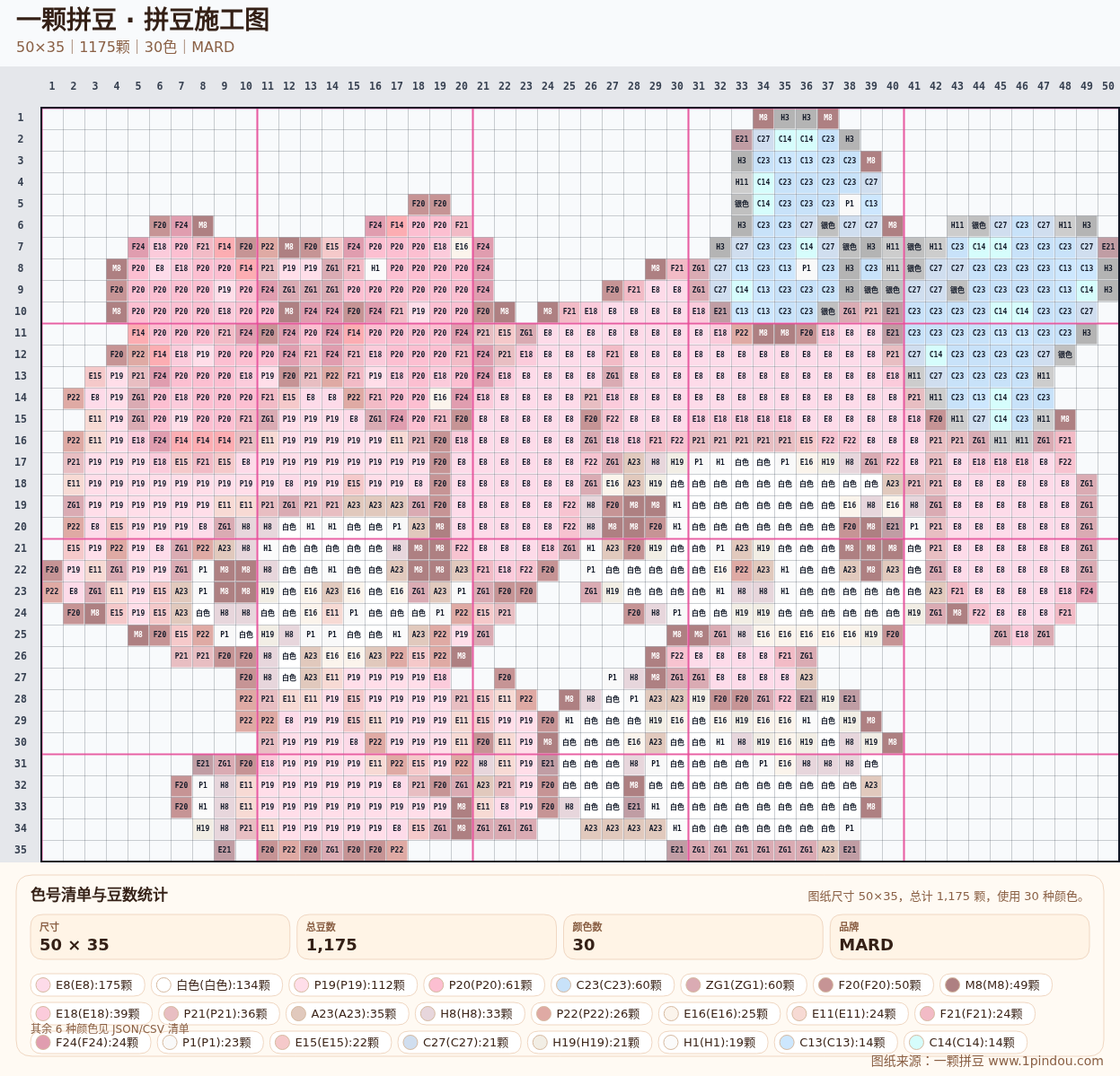 generated 004 美乐蒂库洛米拼豆图纸 第09组 20260618-083831拼豆图纸可自取第18张,简单又好看,可保存 generated 004 美乐蒂库洛米拼豆图纸 第09组 20260618-083831拼豆图纸可自取第18张,简单又好看,可保存