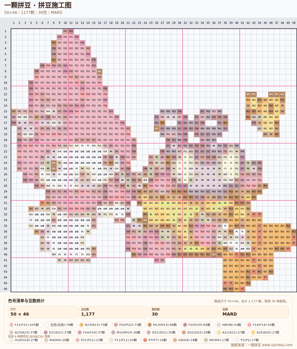 generated 004 美乐蒂库洛米拼豆图纸 第09组 20260618-083831拼豆图纸可自取第27张,简单又好看,可保存 generated 004 美乐蒂库洛米拼豆图纸 第09组 20260618-083831拼豆图纸可自取第27张,简单又好看,可保存