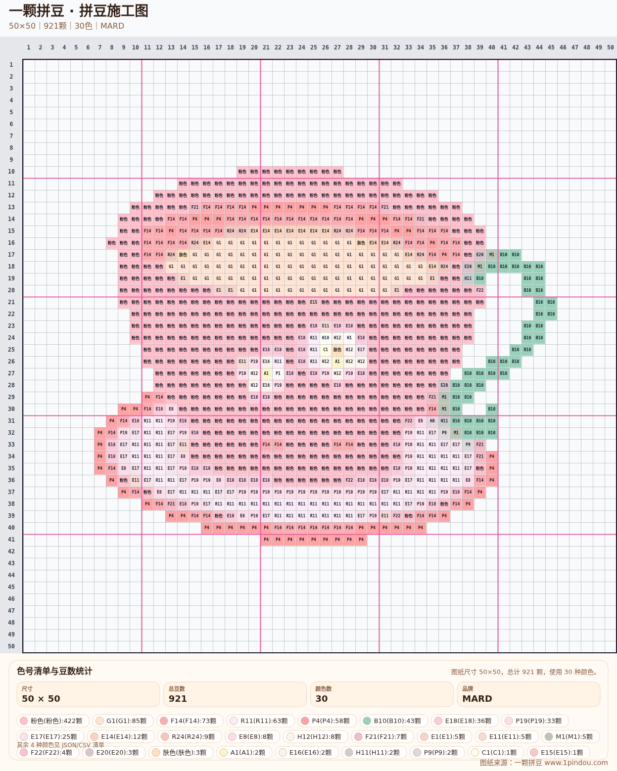 generated 006 粉色熊兔甜品拼豆图纸 第03组 20260618-100602拼豆图纸可自取第2张,简单又好看,可保存 generated 006 粉色熊兔甜品拼豆图纸 第03组 20260618-100602拼豆图纸可自取第2张,简单又好看,可保存