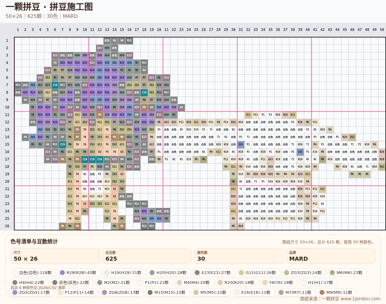 generated 008 大耳狗拼豆图纸 第01组 20260618-074344拼豆图纸可自取第23张,简单又好看,可保存 generated 008 大耳狗拼豆图纸 第01组 20260618-074344拼豆图纸可自取第23张,简单又好看,可保存