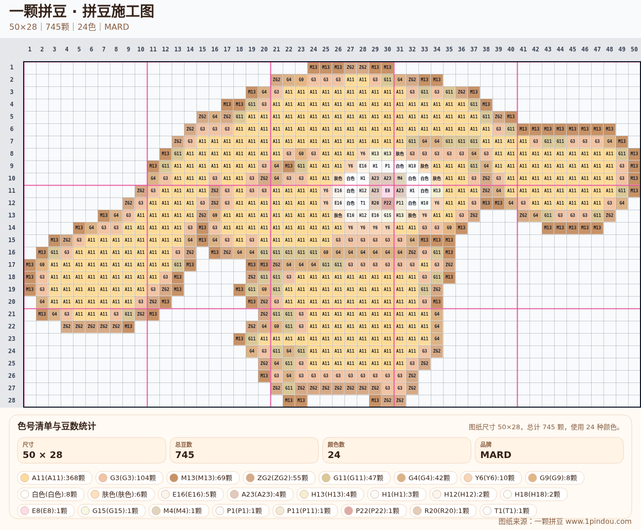 generated 008 大耳狗拼豆图纸 第02组 20260618-075835拼豆图纸可自取第7张,简单又好看,可保存 generated 008 大耳狗拼豆图纸 第02组 20260618-075835拼豆图纸可自取第7张,简单又好看,可保存