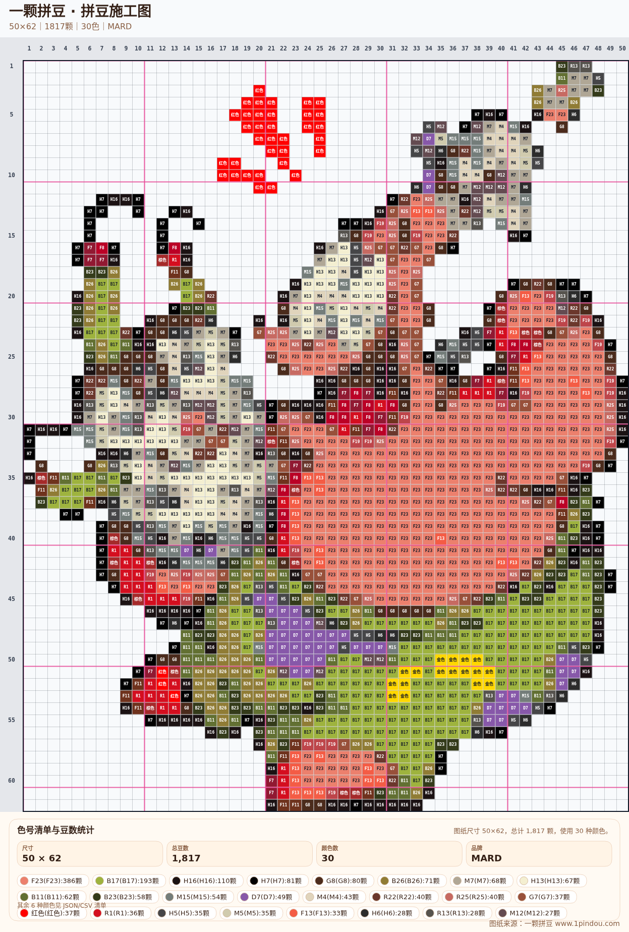 generated 010 动画片人物拼豆图纸 第04组 20260618-093546拼豆图纸可自取第10张,简单又好看,可保存 generated 010 动画片人物拼豆图纸 第04组 20260618-093546拼豆图纸可自取第10张,简单又好看,可保存