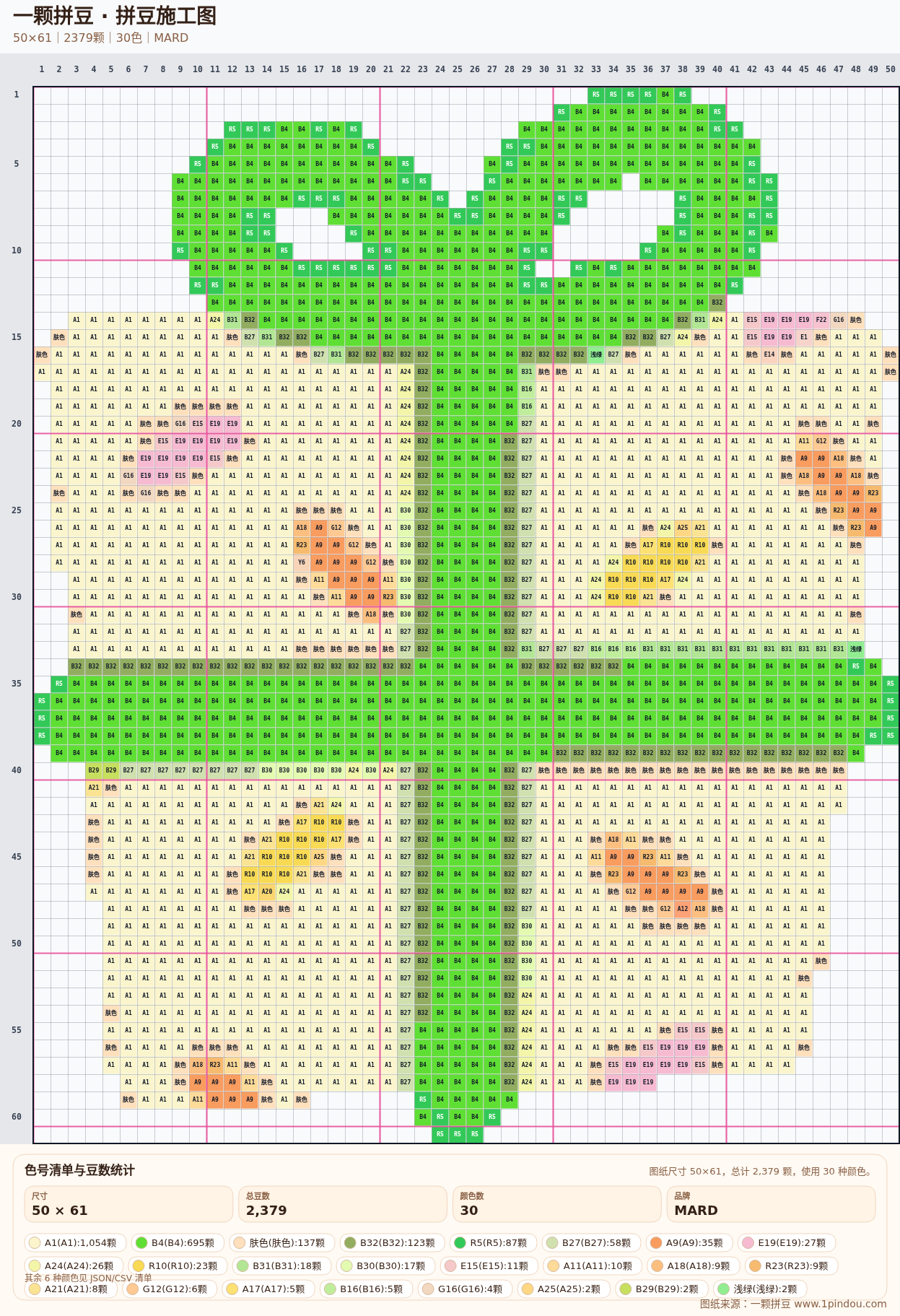 generated 999 20X20甜品蛋糕小动物拼豆图纸 第02组 20260618-084432拼豆图纸可自取第7张,简单又好看,可保存 generated 999 20X20甜品蛋糕小动物拼豆图纸 第02组 20260618-084432拼豆图纸可自取第7张,简单又好看,可保存