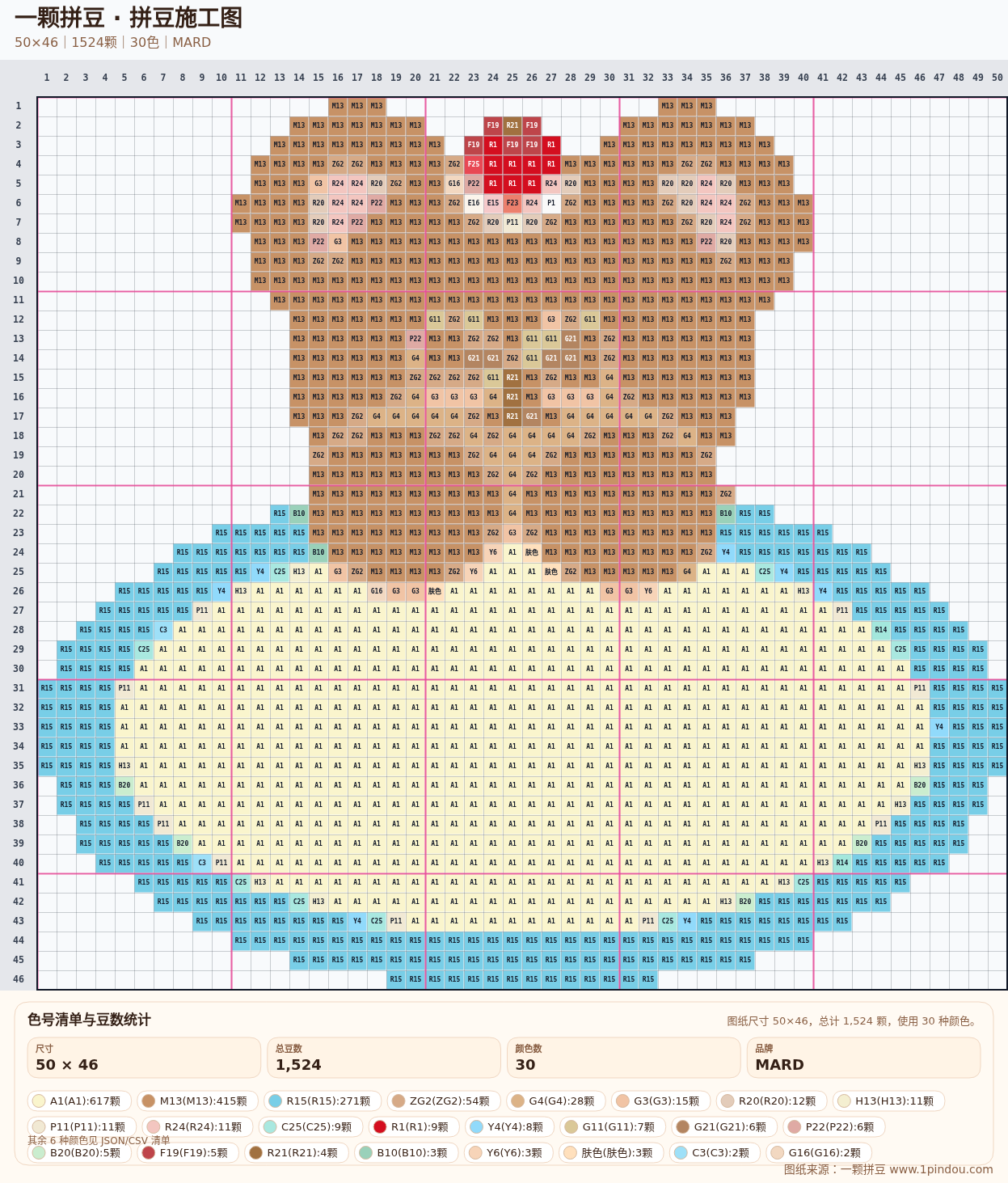 generated 999 20X20甜品蛋糕小动物拼豆图纸 第10组 20260618-090507拼豆图纸可自取第4张,简单又好看,可保存 generated 999 20X20甜品蛋糕小动物拼豆图纸 第10组 20260618-090507拼豆图纸可自取第4张,简单又好看,可保存